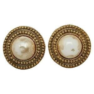 Chanel Clip-On Earrings Pearl #208542C44B